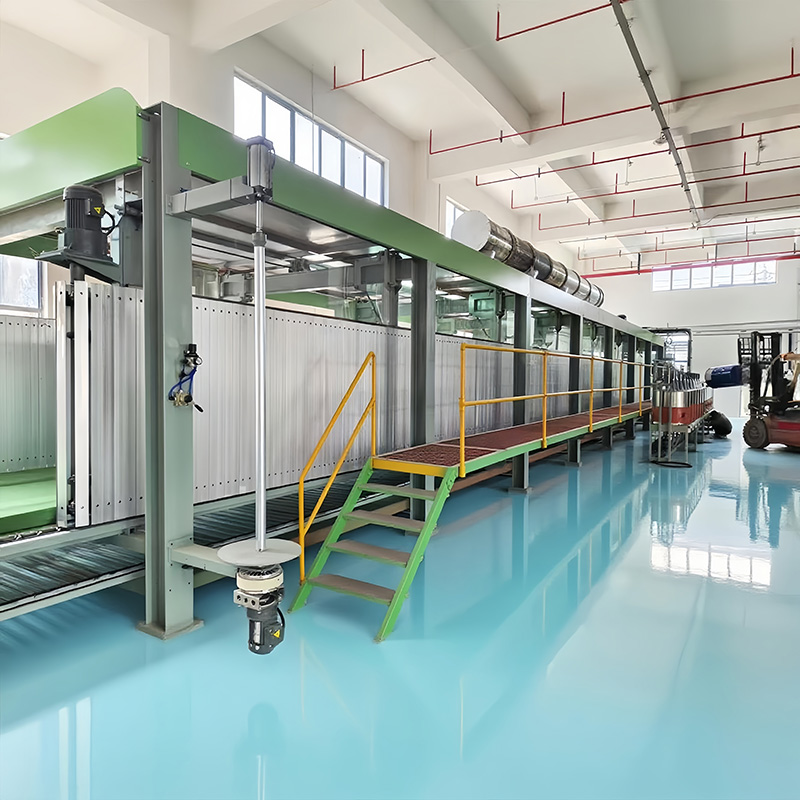 เส้นทางการผลิตฟองน้ำต่อเนื่อง CNC & เครื่องโฟมแนวนอนอัตโนมัติสำหรับการผลิตที่นอน