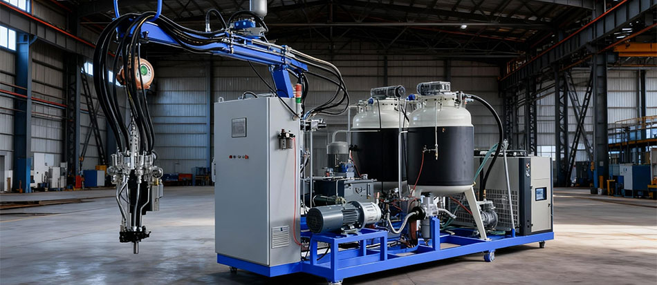 เครื่องโฟมโพลียูรีเทนต้องใช้สัดส่วนวัตถุดิบแบบไหน? คู่มือการผสมสูตรที่ถูกต้อง