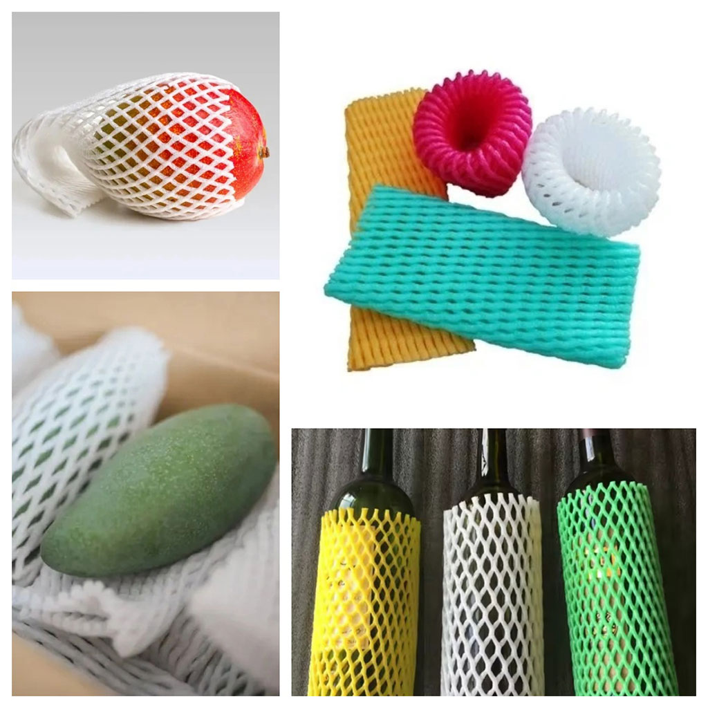 สายการผลิตถุงตาข่าย / ถุงผลไม้ / ตาข่ายโฟม PE