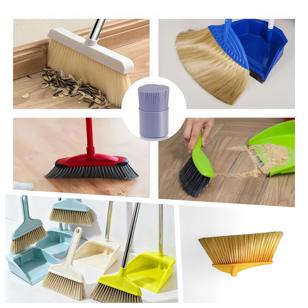 สายการผลิตเส้นพลาสติกสำหรับไม้กวาด